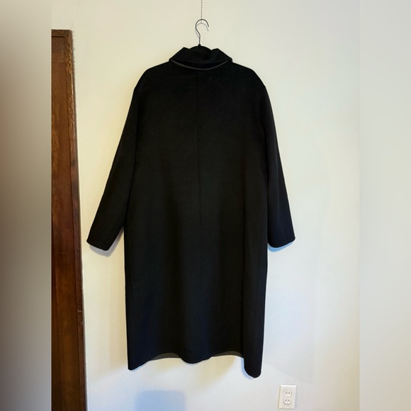 Banana Republic Factory Reversible Double Face Wool Blend Coat - Picture 5 of 8